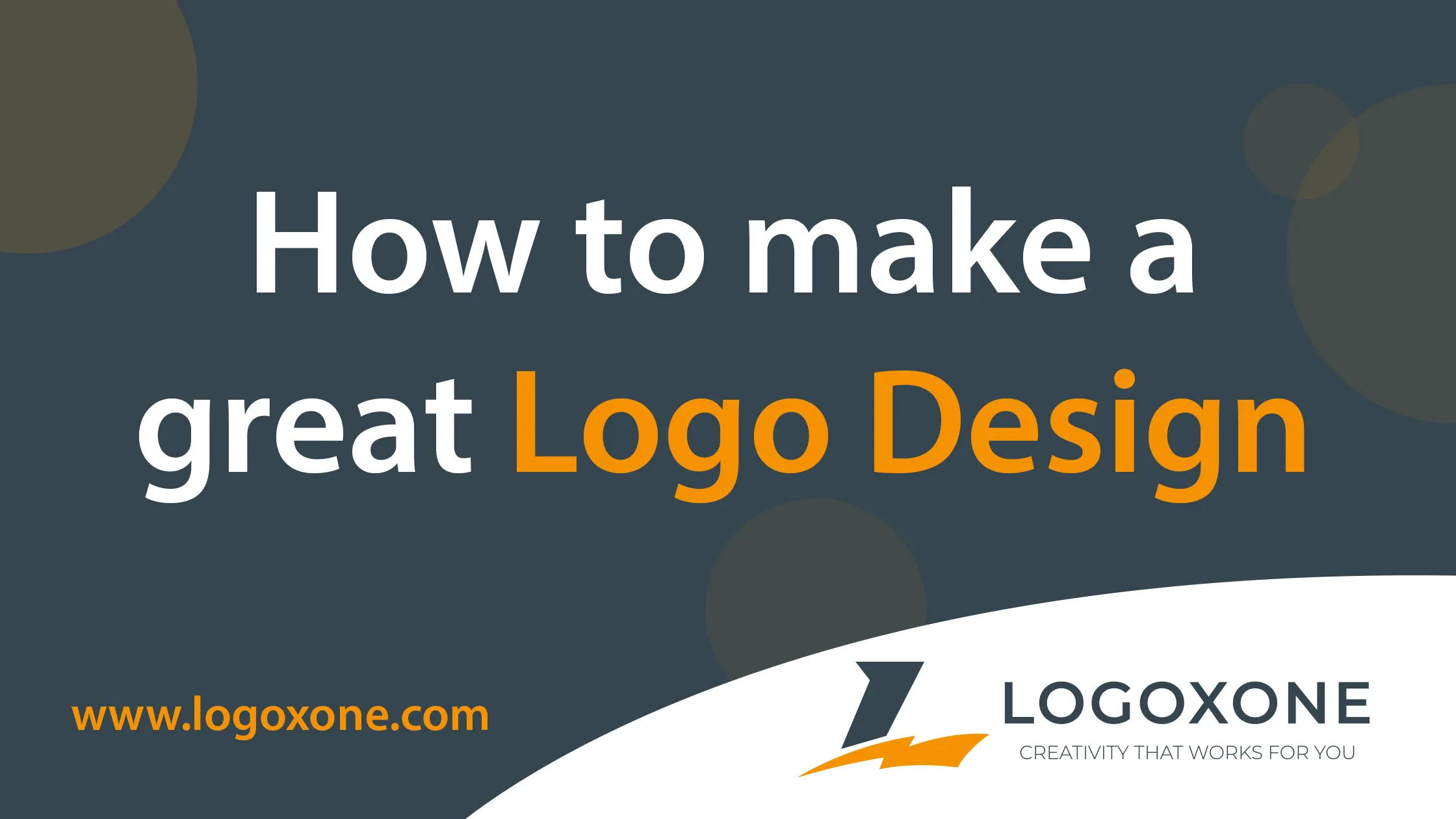 How to Make a Great Logo Design