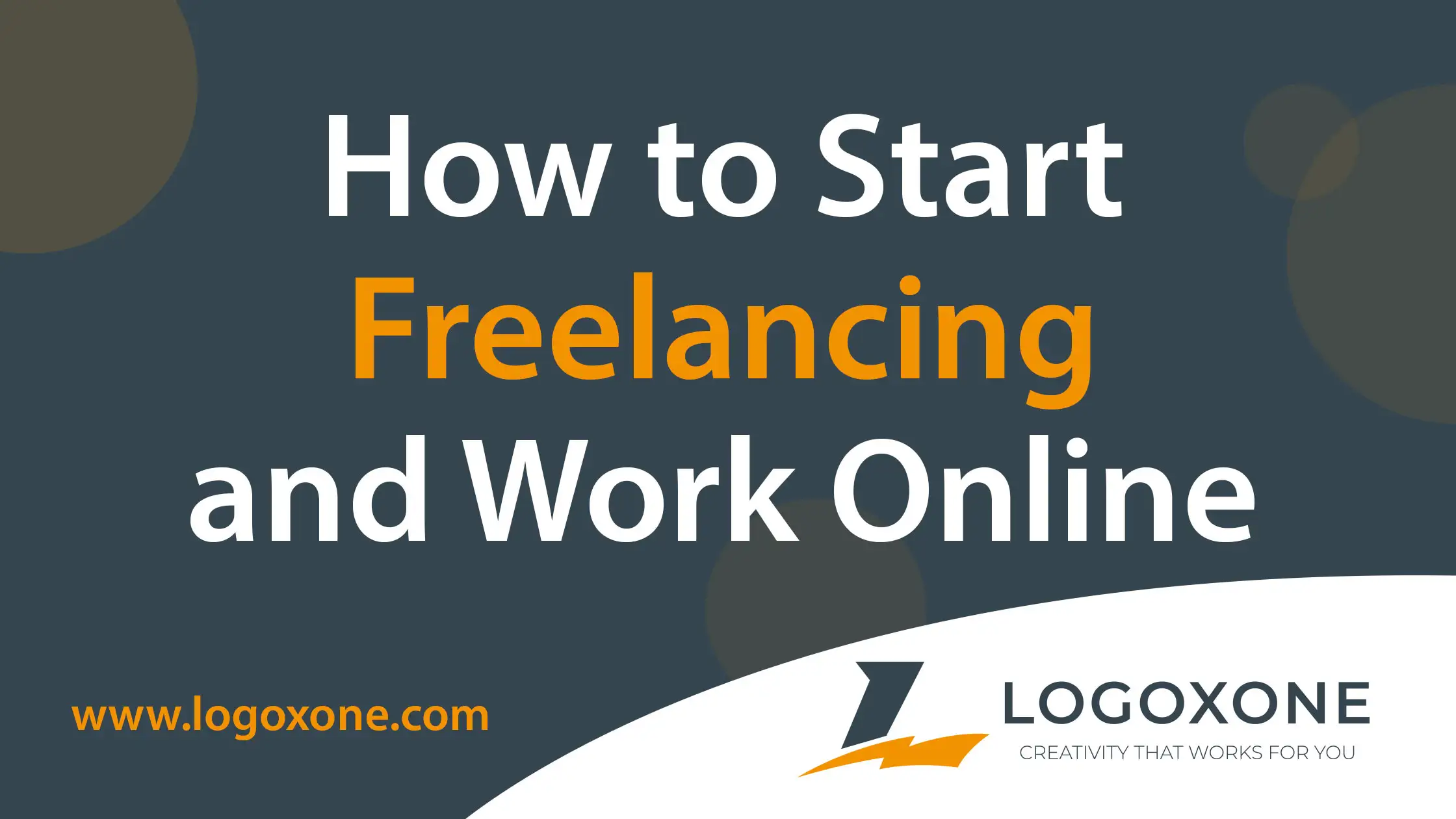 How to Start Freelancing and Work Online