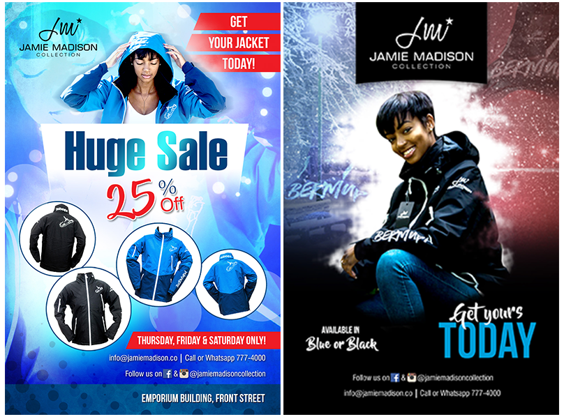 Jamie Madison Collection (Flyers Design)