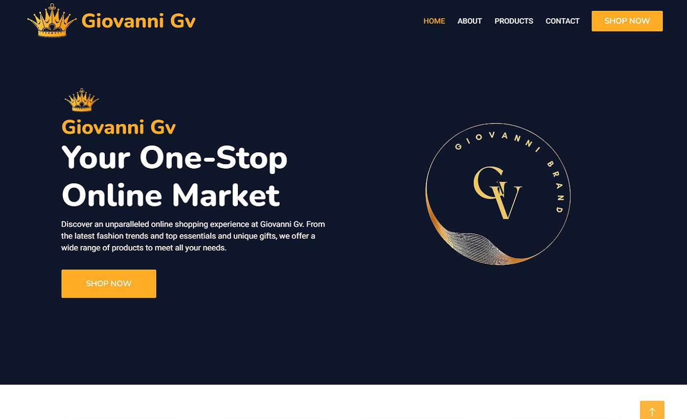 Giovanni GV – Creative Portfolio & Web Design
